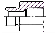 Hydraulic Fluid Power Connection Winner NPT Connectors / Adapters