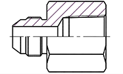 Hydraulic Fluid Power Connection Winner 37° Flared  Connectors/Adapters