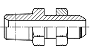 Hydraulic Fluid Power Connection Winner 37° Flared  Connectors/Adapters