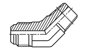 Hydraulic Fluid Power Connection Winner 37° Flared  Connectors/Adapters