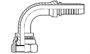 Hydraulic Fluid Power Winner Brand Two Piece Hose Fittings – Standard