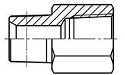 Hydraulic Fluid Power Connection Winner NPT Connectors / Adapters