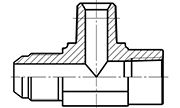 Hydraulic Fluid Power Connection Winner 37° Flared  Connectors/Adapters