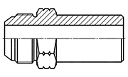 Hydraulic Fluid Power Connection Winner 37° Flared  Connectors/Adapters