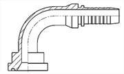 Hydraulic Fluid Power Winner Brand Two Piece Hose Fittings – Standard