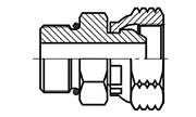 Hydraulic Fluid Power Connection Winner  SAE O-ring Boss Connectors / Adapters