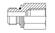 Hydraulic Fluid Power Connection Winner NPT Connectors / Adapters