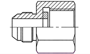 Hydraulic Fluid Power Connection Winner BSP Connectors / Adapters