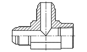 Hydraulic Fluid Power Connection Winner 37° Flared  Connectors/Adapters