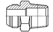 Hydraulic Fluid Power Connection Winner 37° Flared  Connectors/Adapters