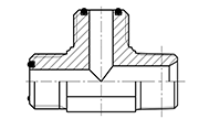 Hydraulic Fluid Power Connection Winner NPT Connectors / Adapters