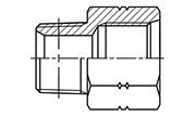 Hydraulic Fluid Power Connection Winner  SAE O-ring Boss Connectors / Adapters