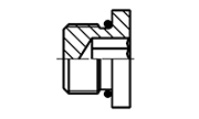 Hydraulic Fluid Power Connection Winner  Metric Thread Connectors / Adapters